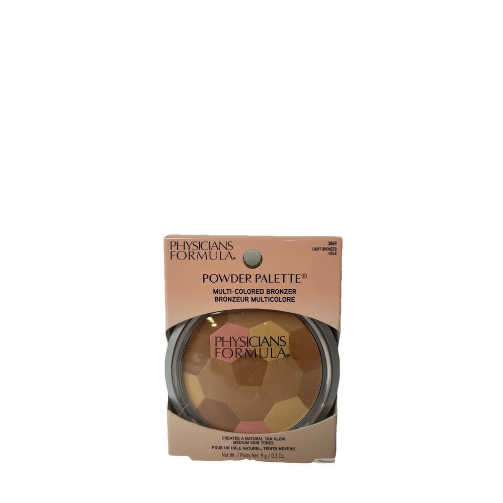 Physicians Formula Powder Palette Multi-Colored Bronzer Light 3869 0.3 oz Makeup